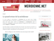 Tablet Screenshot of meridienne.net