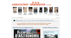Desktop Screenshot of meridienne.org