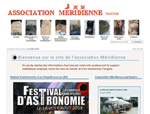 Tablet Screenshot of meridienne.org